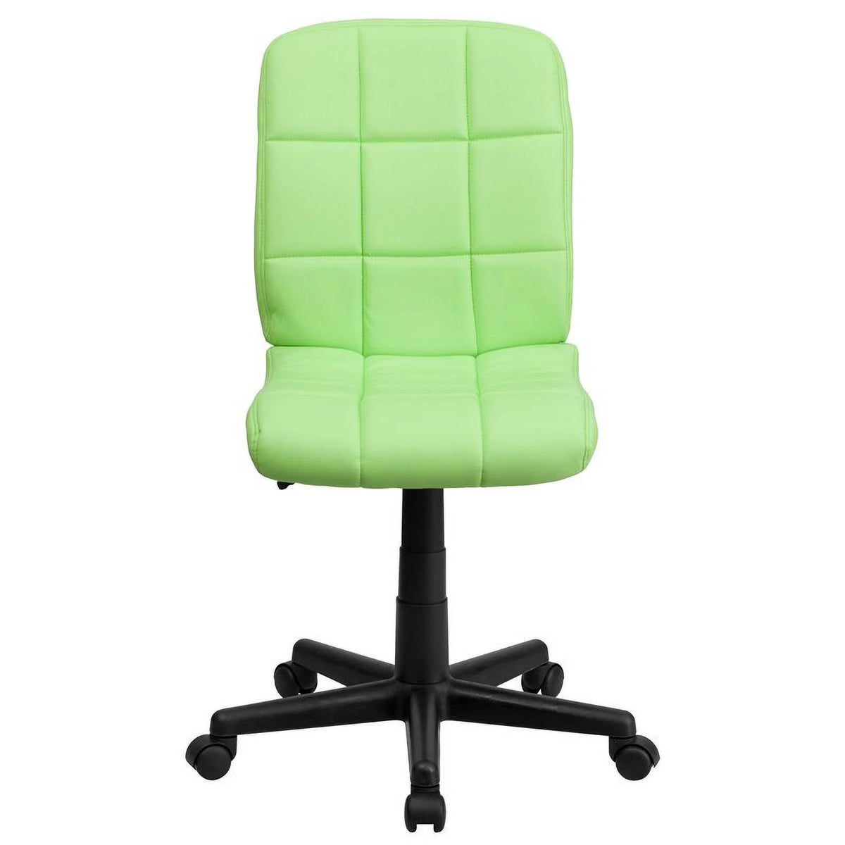 Green Quilted Office Swivel Chair M969