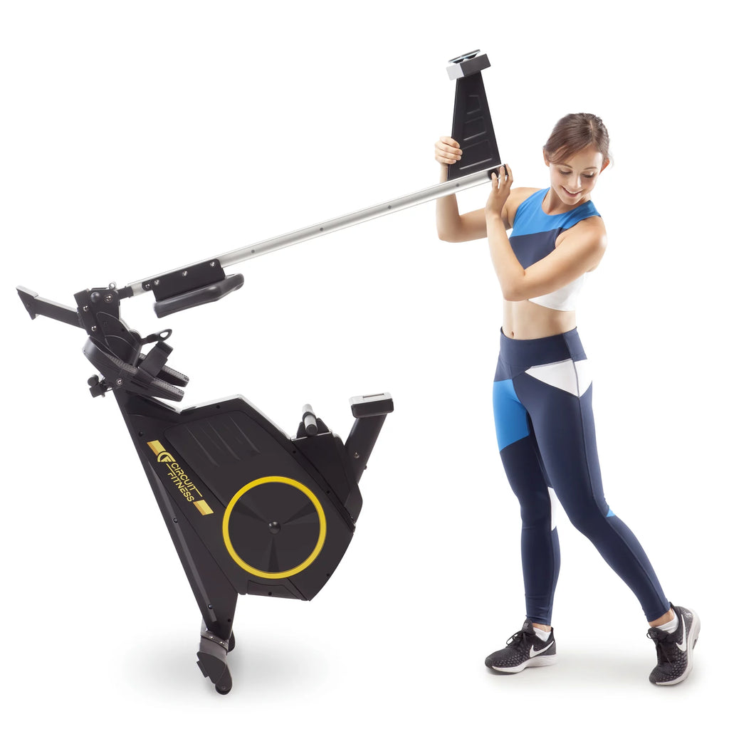 Foldable Magnetic Rowing Machine with 8 Resistance Settings U890536