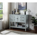 Modern Console Table with 4 Drawers Light Blue B412670