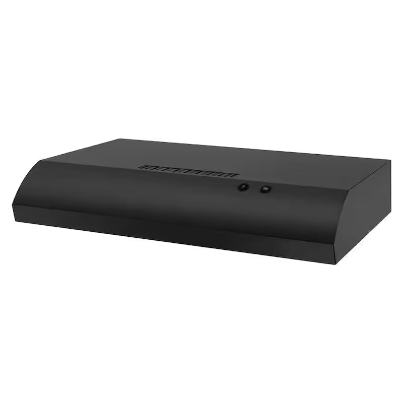 Black Under Cabinet Range Hood B6374