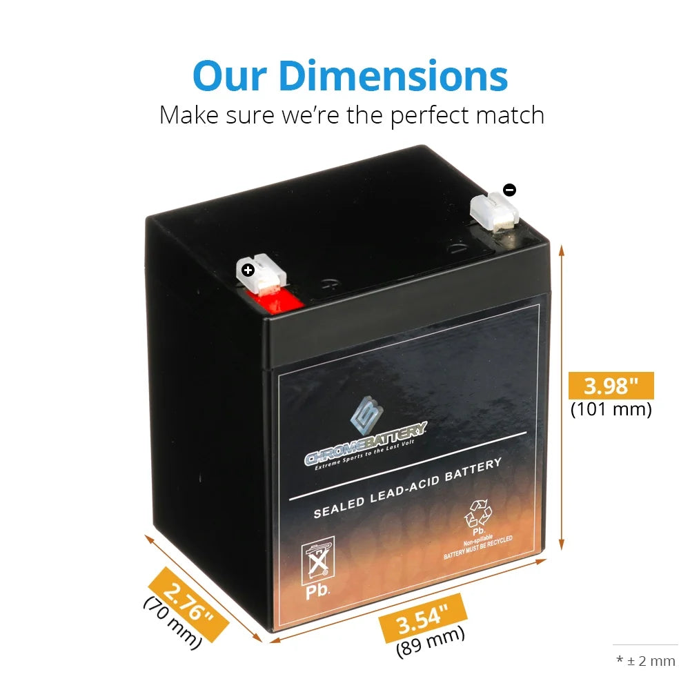 12V 4Ah SLA Battery W51329