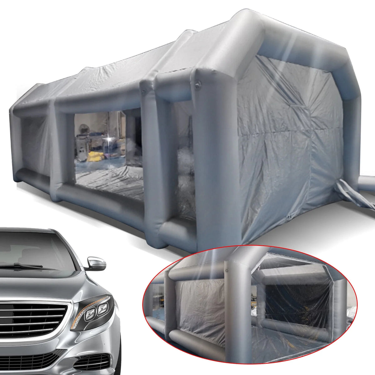 Inflatable Spray Booth Portable Paint Tent B725652