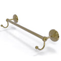 Antique Copper 24x22 Towel Bar with Integrated Hooks F169127