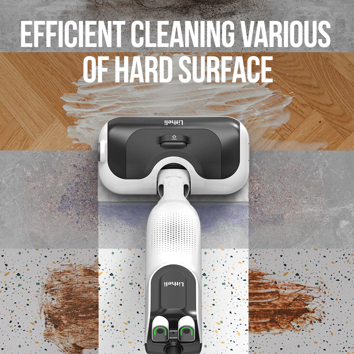 Cordless 2-in-1 Hard Floor Stick Vacuum Mop Cleaner X17427