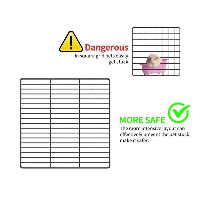 Guinea Pig Cage with Waterproof Plastic Bottom D4034