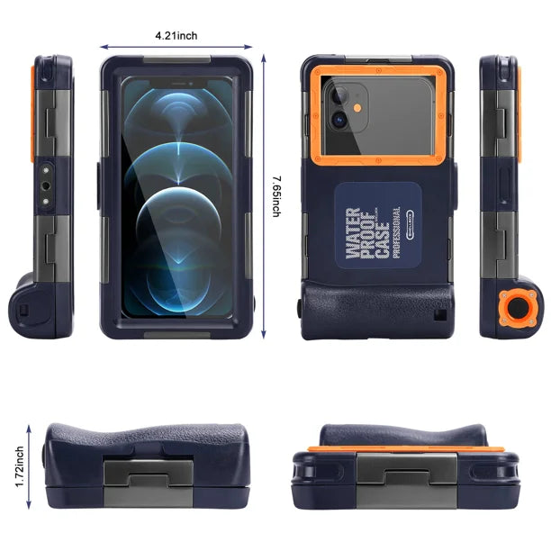 Waterproof Protective Case for Sony Xperia XZ3 and Phones Up to 6.9 Inch with Lanyard E745991