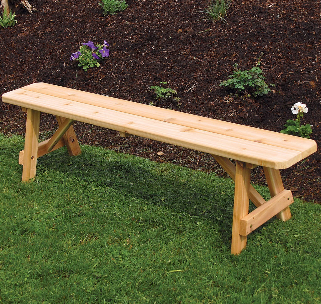 Red Cedar Backless Bench T115