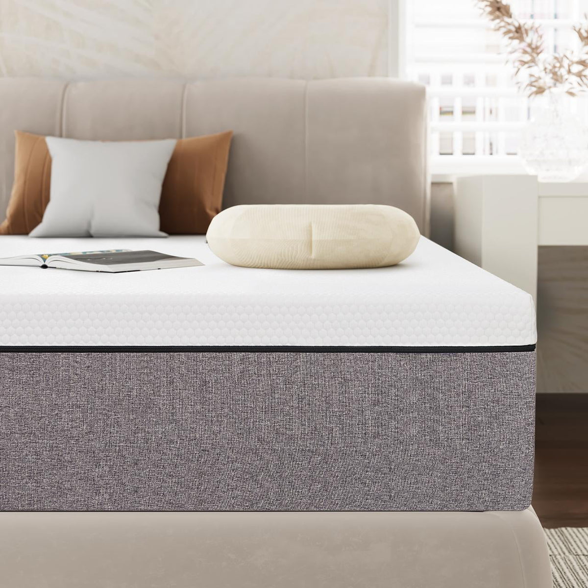Queen 10 inch Gel Memory Foam Mattress S9239