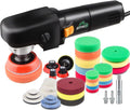 3 inch 6-Level Speed Rotary Car Polisher with Foam Polishing Pads X413