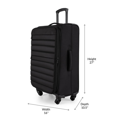20" Black Softside Luggage O35391