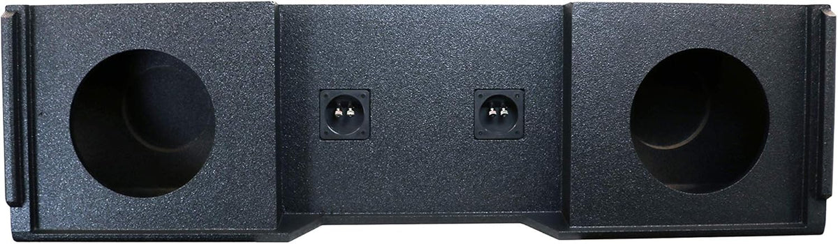 10-Inch Dual Down-Fire Subwoofer Boxes with Bed Liner Finish Y45172