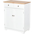 White Kitchen Sideboard with Adjustable Shelf Q1995