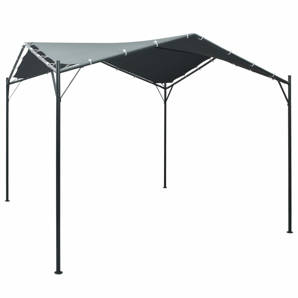 9.8ft x9.8ft Steel Gazebo Tent Canopy W417