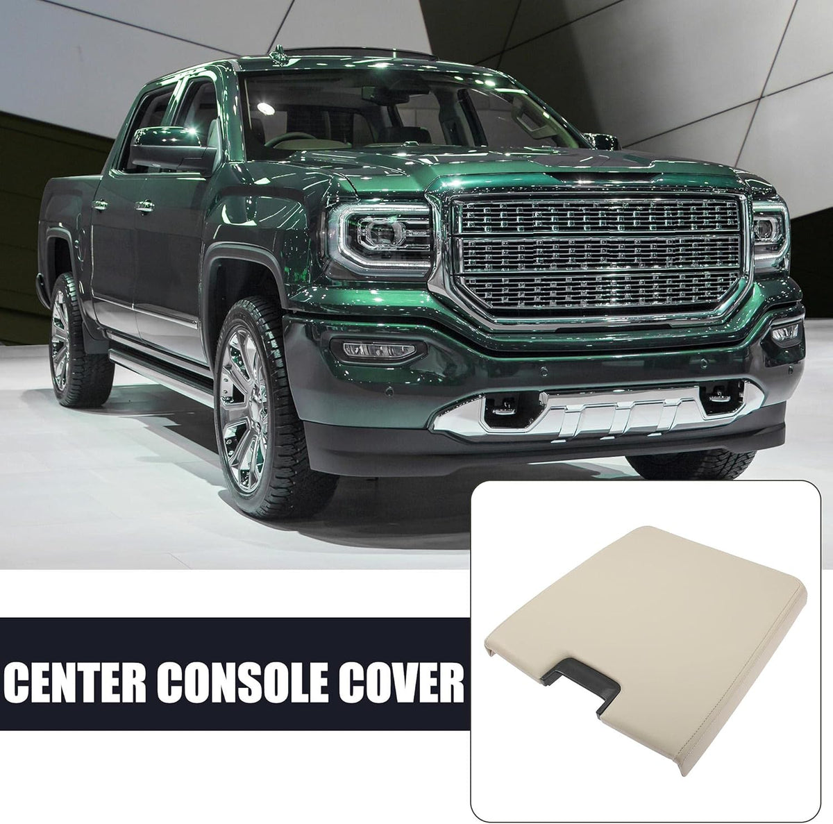 Beige Car Center Console Cover A564