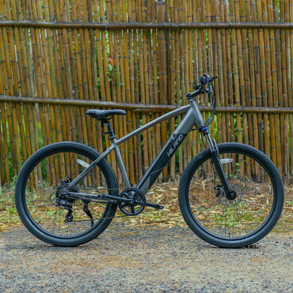 Blue 350W 36V 7-Speed Electric Bike U164246