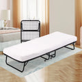 Folding Guest Bed with 4 inch Mattress Twin Size V1000