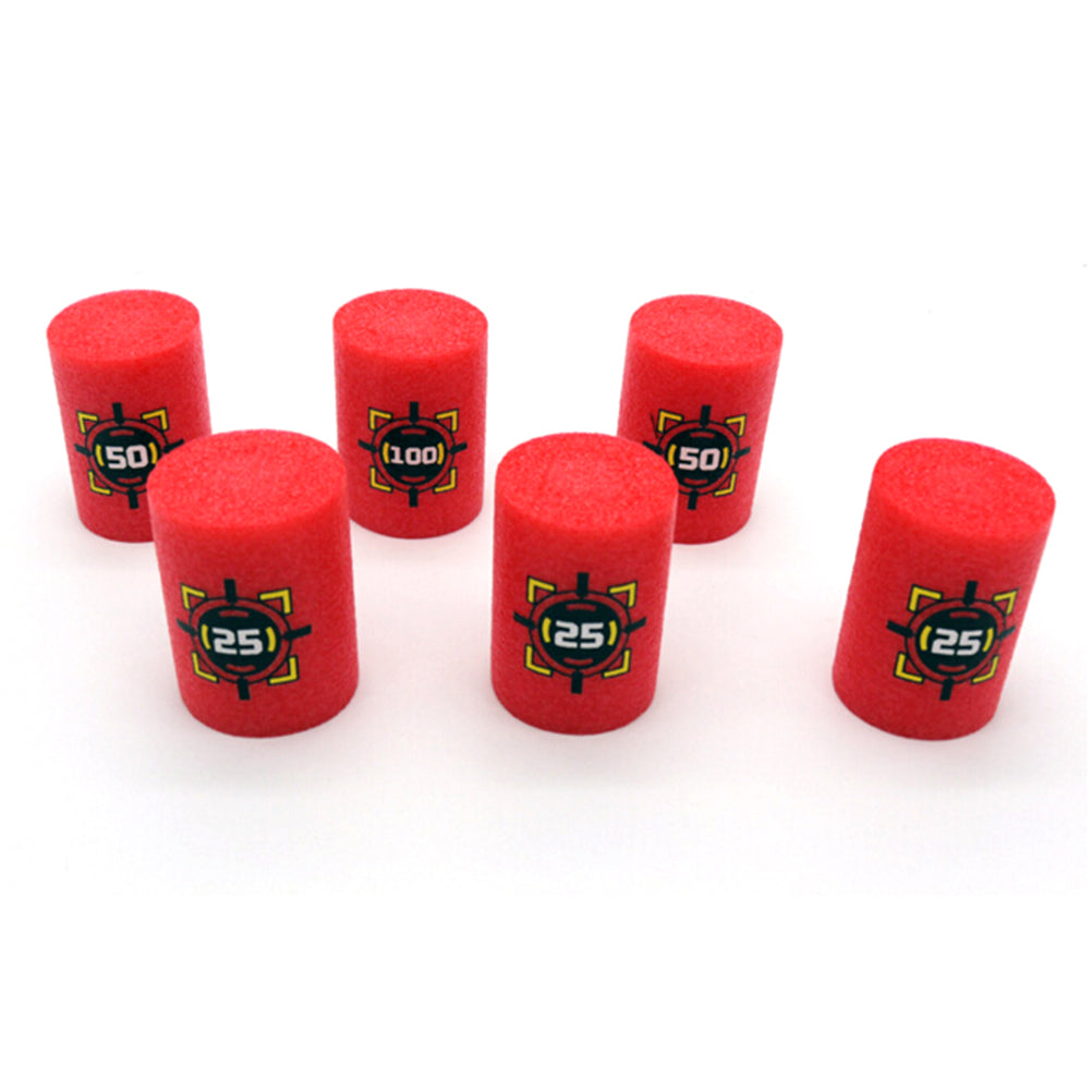 6PCS EVA Soft Bullet Target Dart Toy N6276
