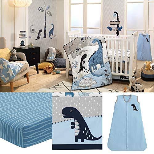 6-Piece Dinosaur Crib Bedding Set S1068