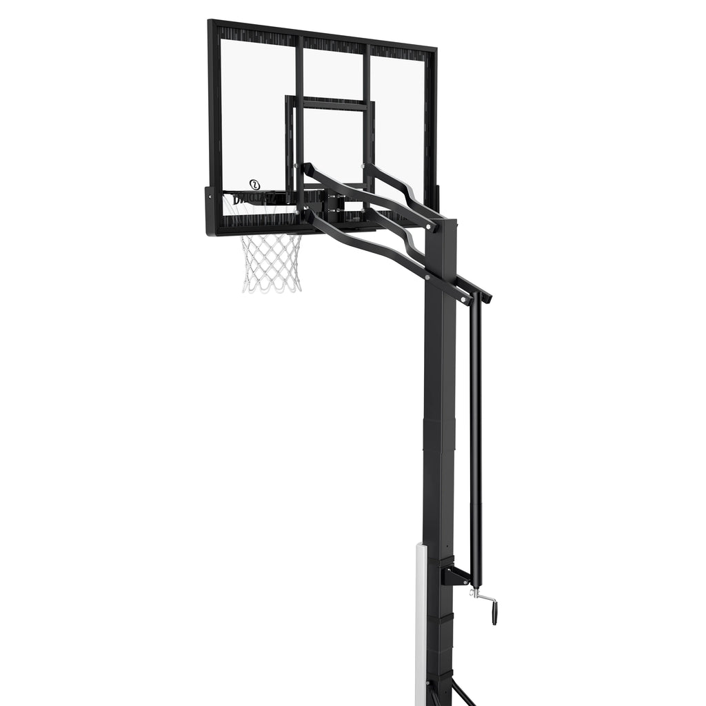 60 In. Acrylic Portable Basketball Hoop X25421