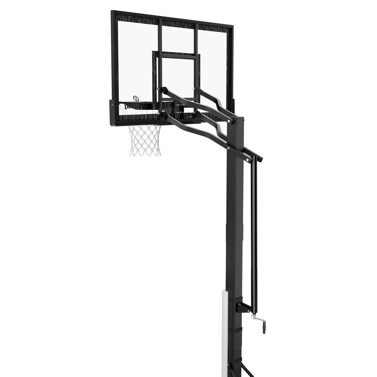 60 In. Acrylic Portable Basketball Hoop X25421