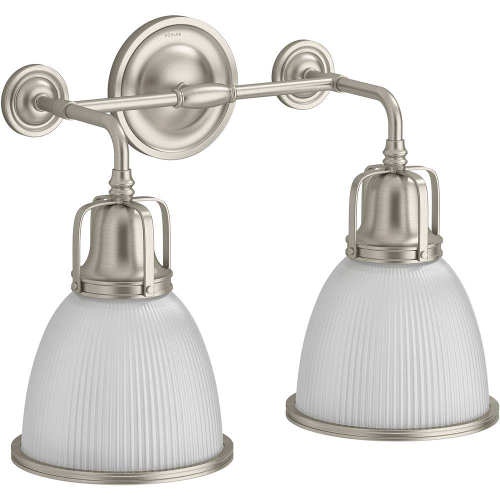 Two-Light Bell Sconce D284