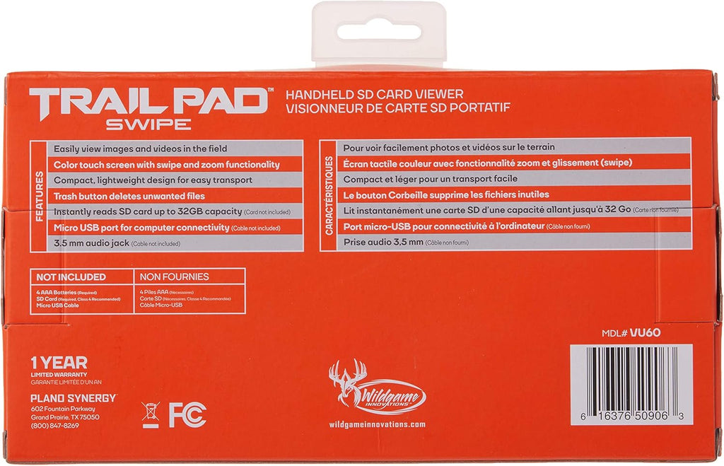 Brown SD Card Reader with Touch Screen, Pack of 2 T546