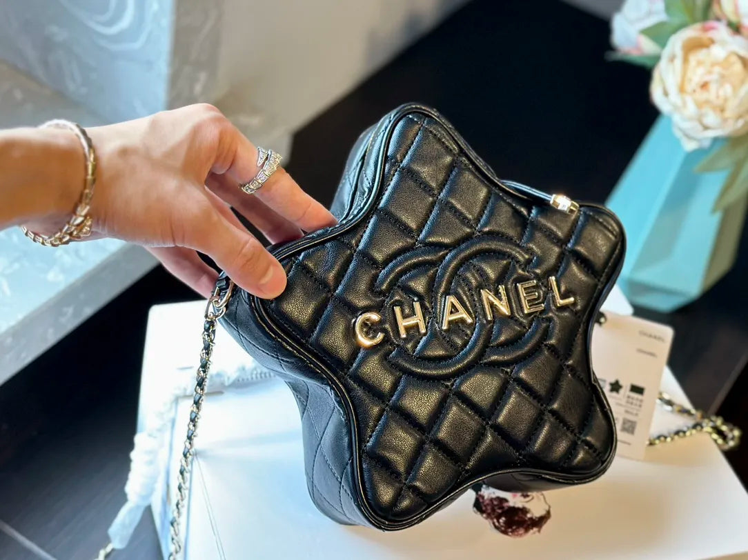 Leather handbag F3546