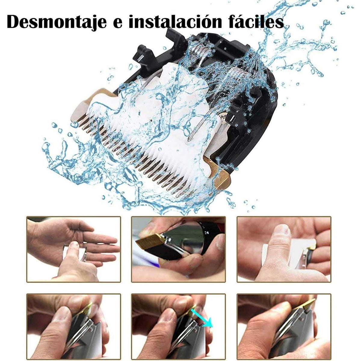 Dog Clippers Low Noise Rechargeable Cordless Grooming Kit M720
