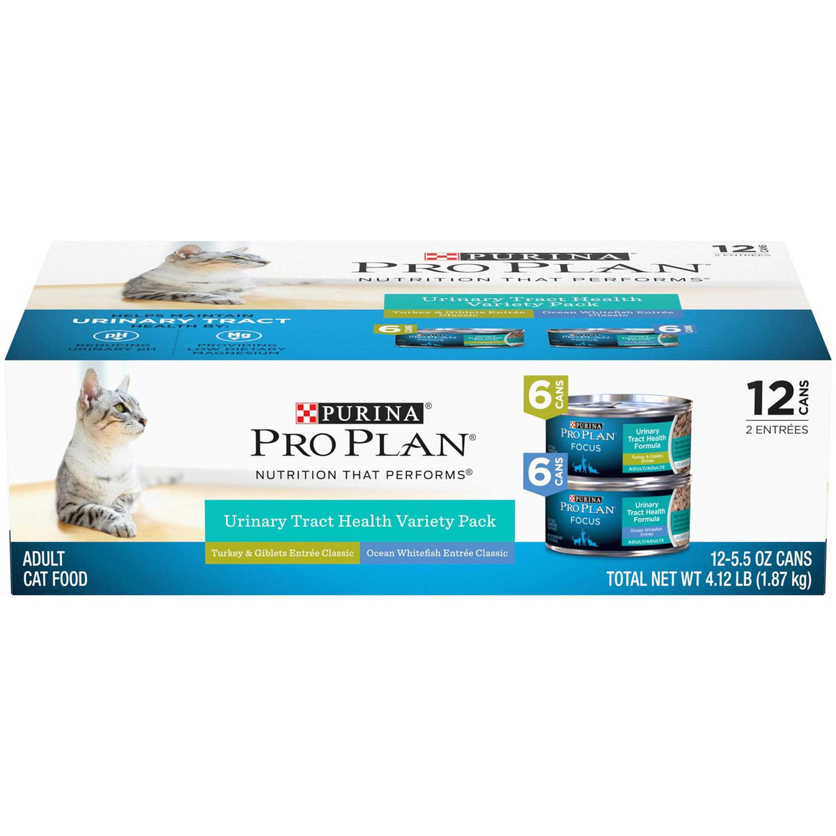 Urinary Tract Health Wet Cat Food Variety Pack N95016