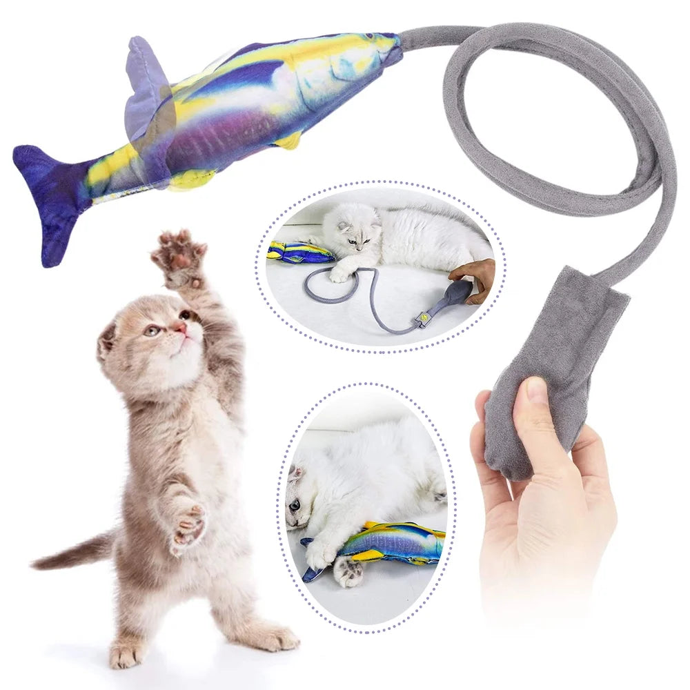Wiggle Fish Catnip Plush Cat Toy T93025