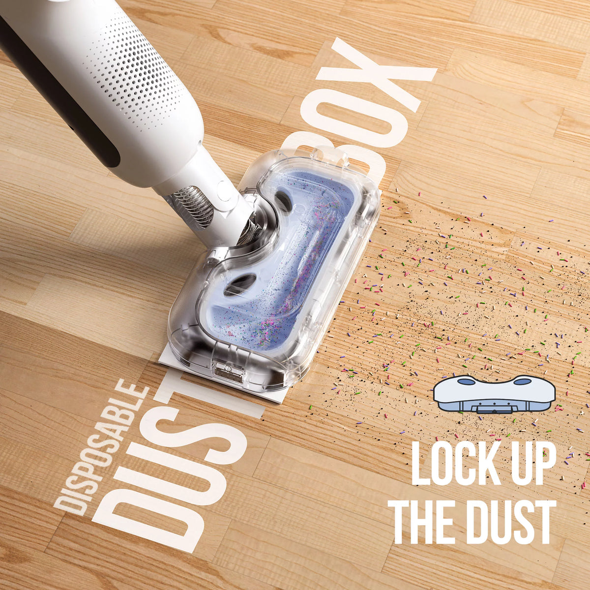Cordless 2-in-1 Hard Floor Stick Vacuum Mop Cleaner X17427