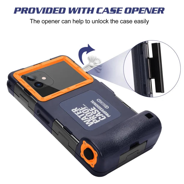 Waterproof Protective Case for Sony Xperia XZ3 and Phones Up to 6.9 Inch with Lanyard E745991