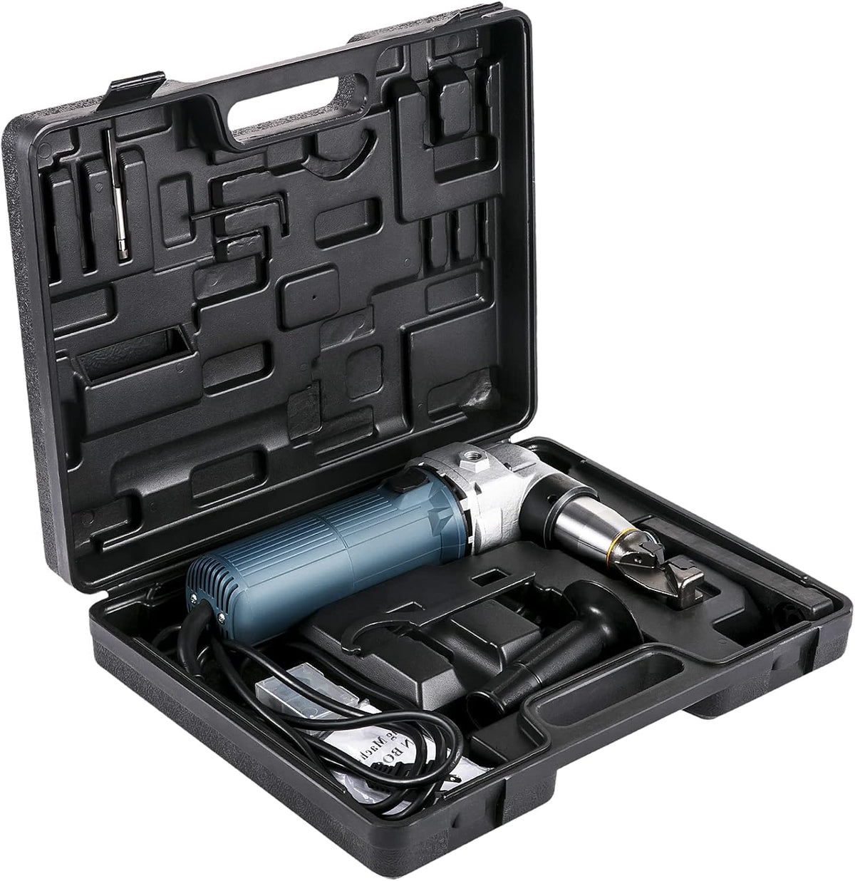 Electric Metal Nibbler 625W 1000RPM 0.16in/4mm 110V with Storage Case C48650