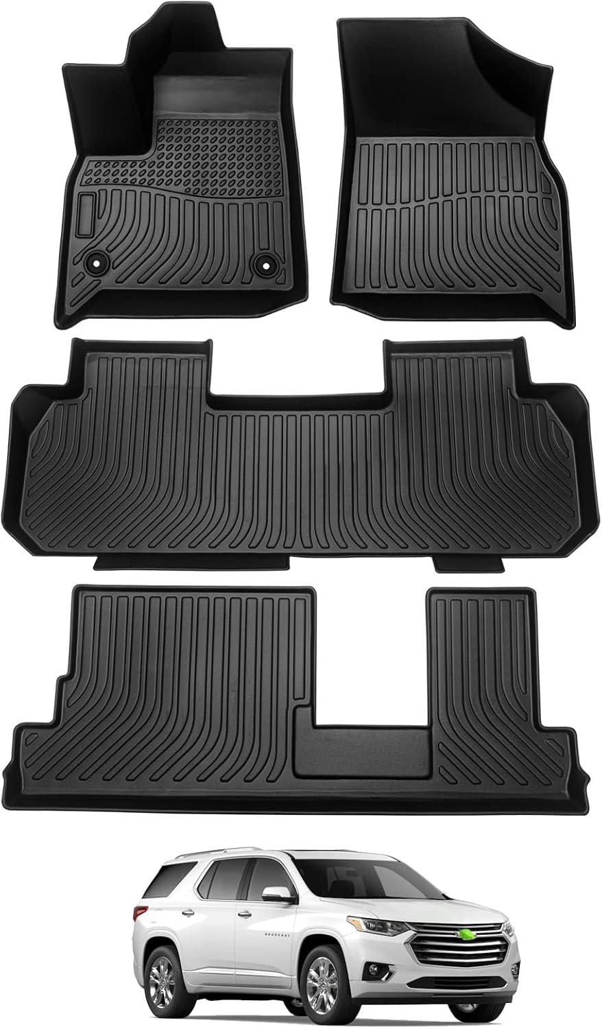 All Weather Heavy Duty Floor Mat for Chevrolet Traverse Y62928