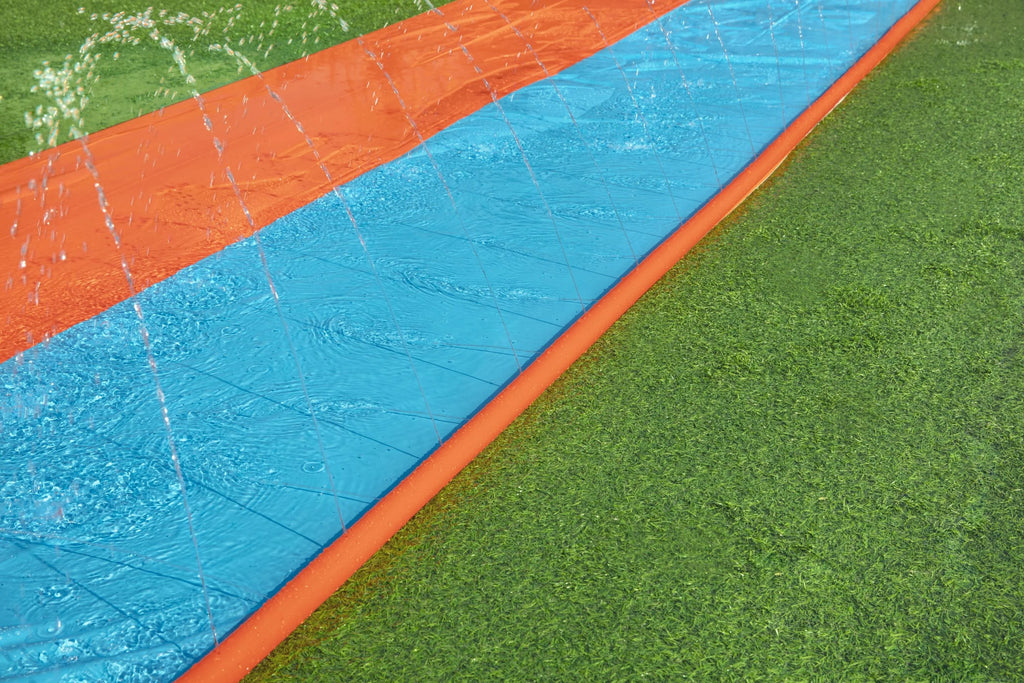 16ft Inflatable Double Lane Water Slide E23598