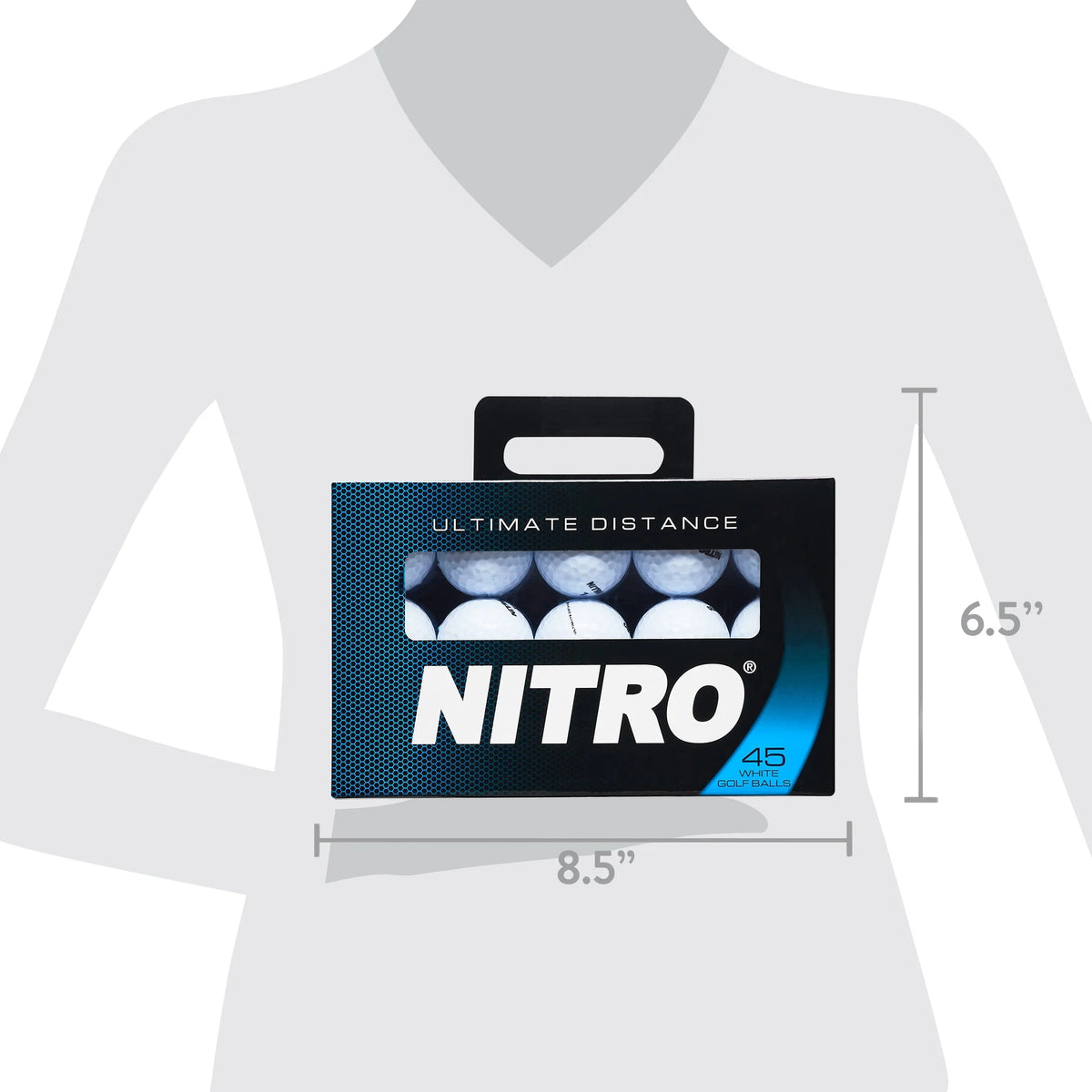 White 45 Pack Golf Balls X294947