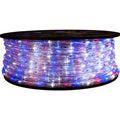 Red White and Blue LED Rope Light, 148 Feet Q532