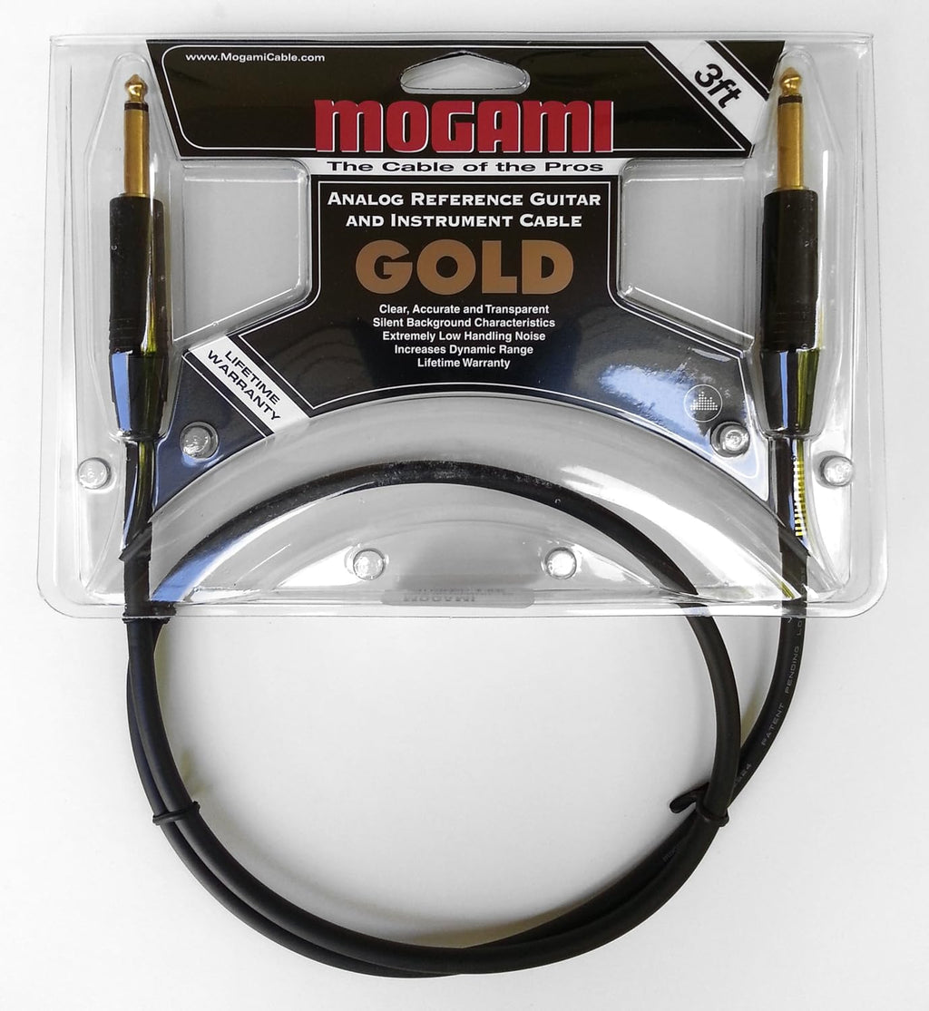 10 Foot Pack of 2 Guitar Instrument Cable V80165