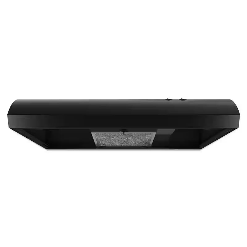 Black Under Cabinet Range Hood B6374