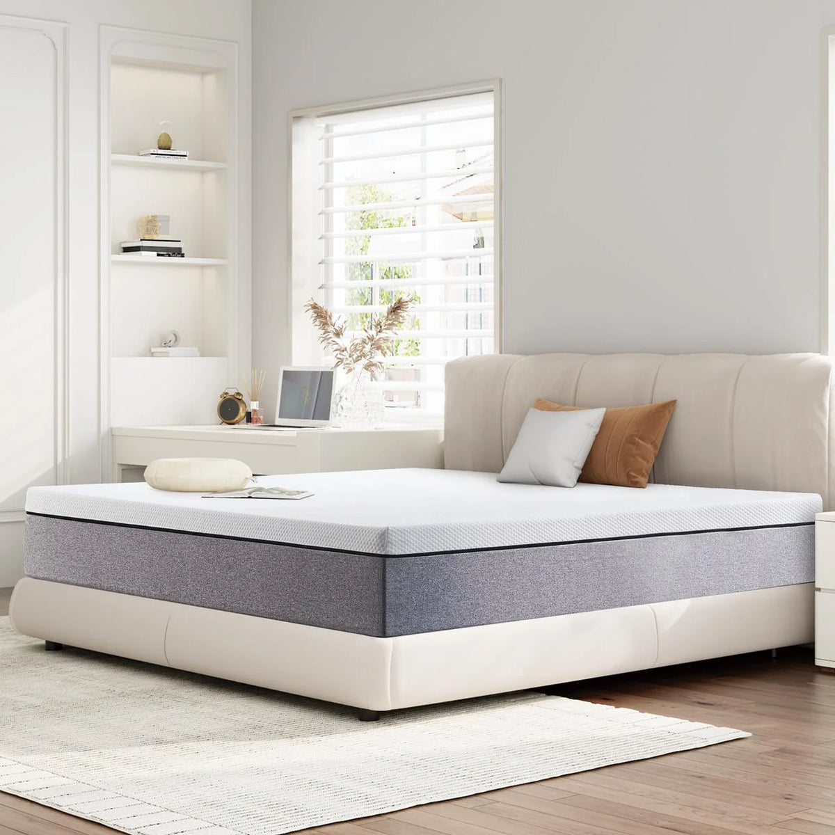 Queen 10 inch Gel Memory Foam Mattress S9239
