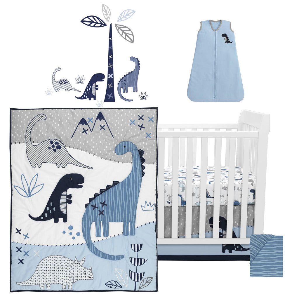 6-Piece Dinosaur Crib Bedding Set S1068