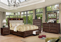 Dark Oak Solid Wood King Bedroom Set 6pcs H353