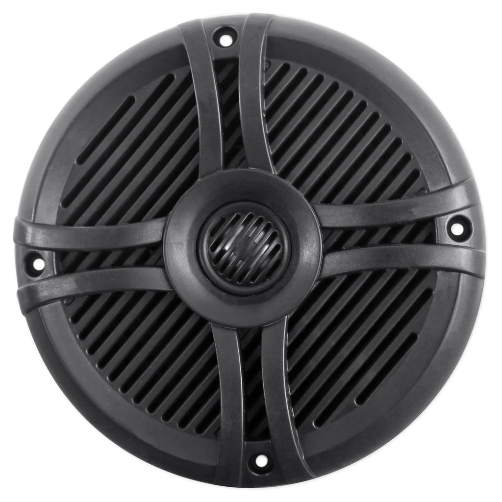 6.5" 1600w Marine Boat Speakers with Wakeboards and Amp Wire Kit Y4002