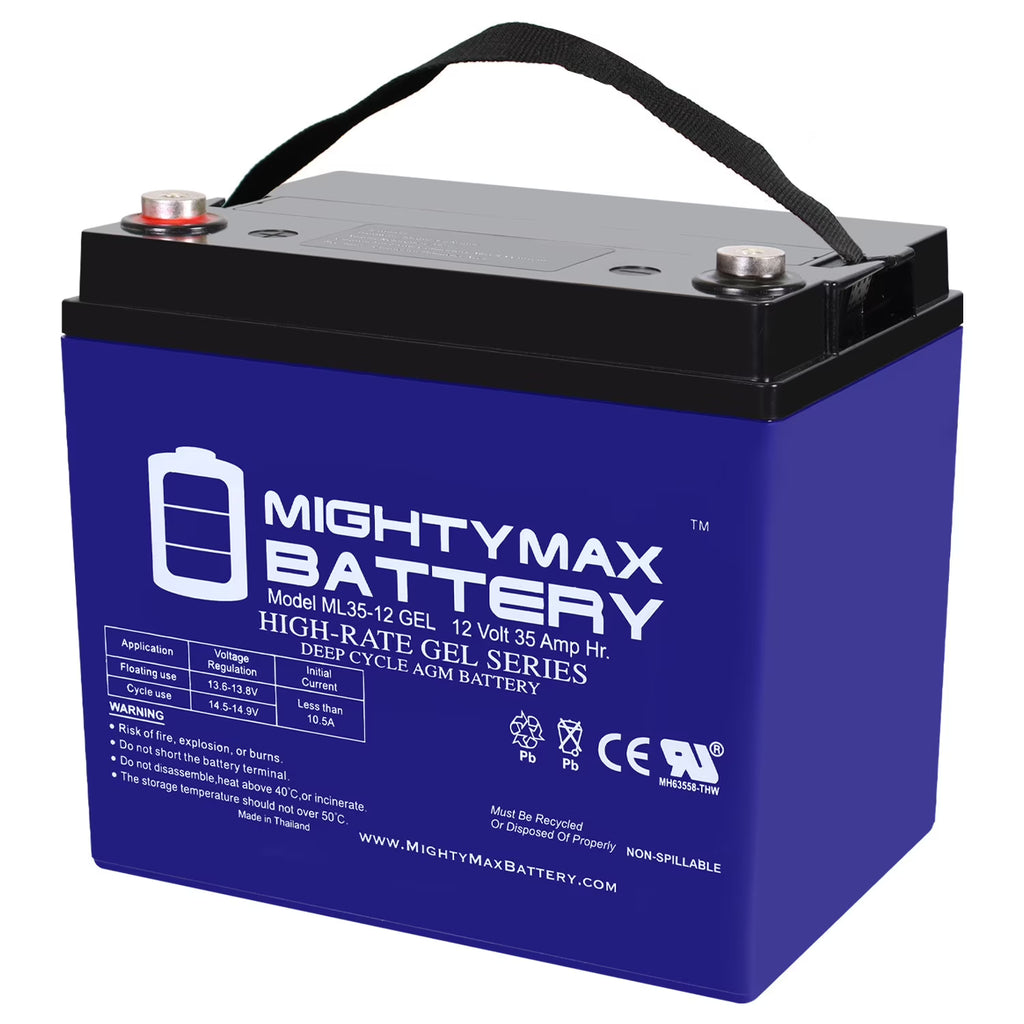 12V 35AH GEL Battery J62869