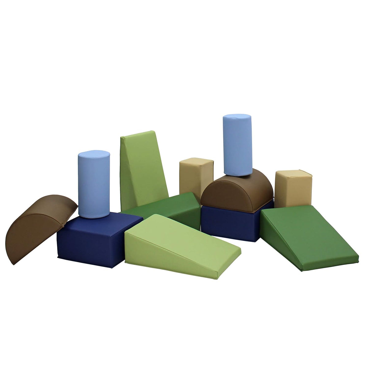 12-Piece Soft Foam Building Block Set E250