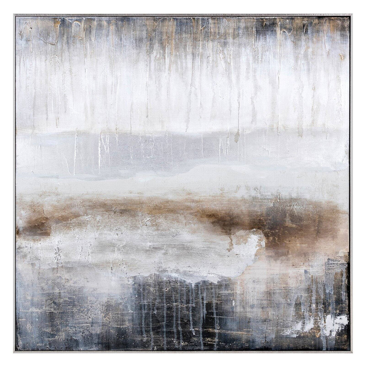 Misty Night Oil on Canvas L23917