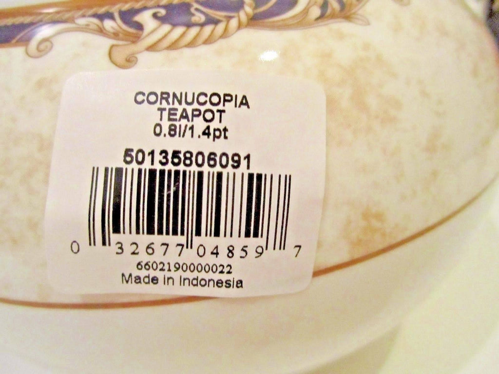 Cornucopia Teapot F607