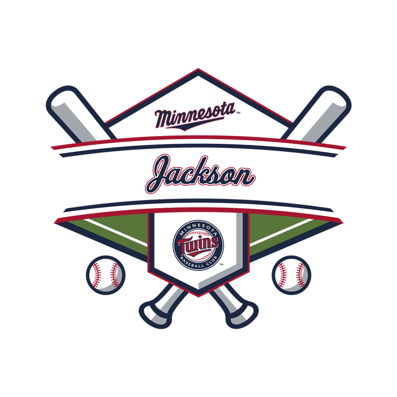 Minnesota Twins Personalized Name K88121