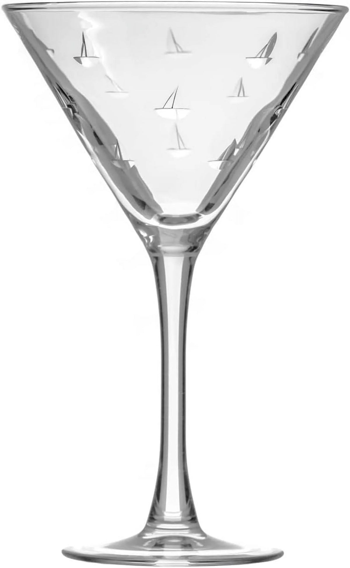 Set Of 4 Stemmed 10 Ounce Martini Glasses F898