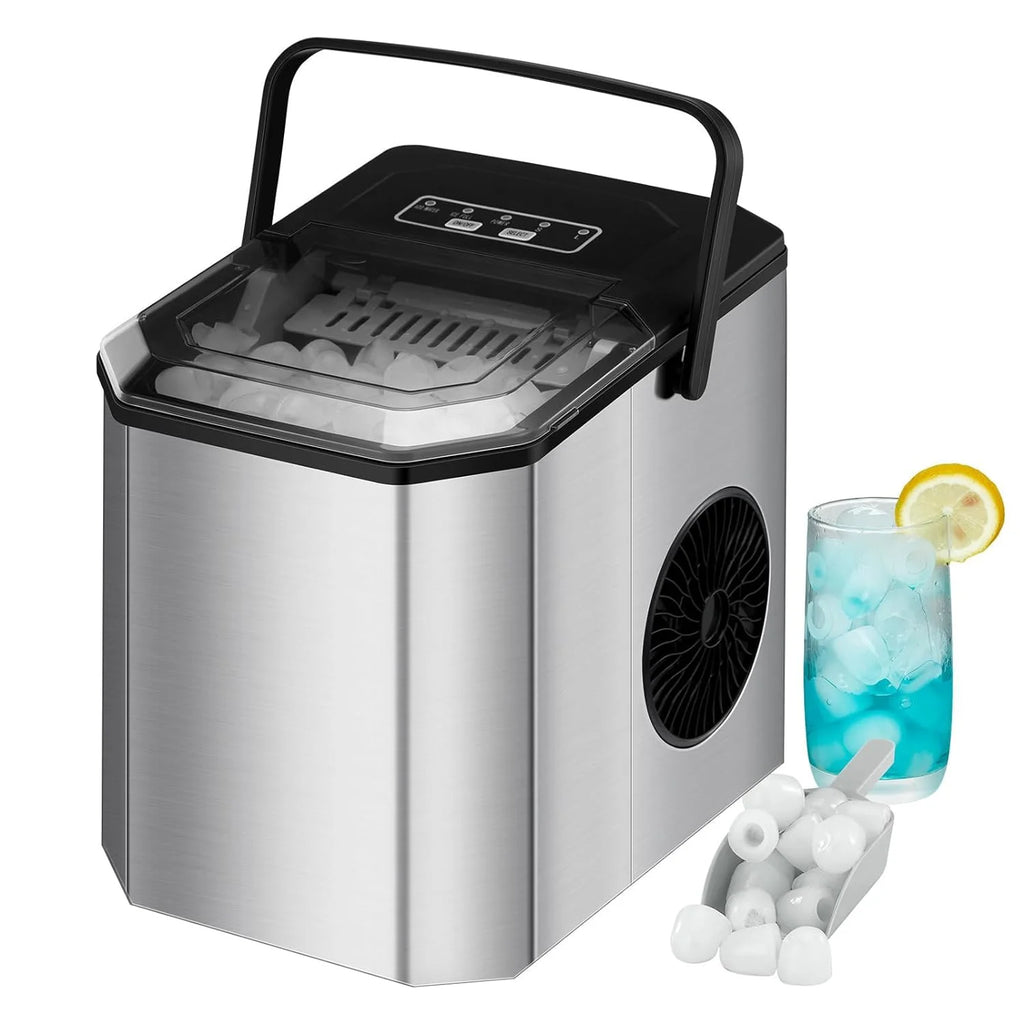 Countertop Ice Maker 26LBs/24H with 2 Size Bullet Ice P443709
